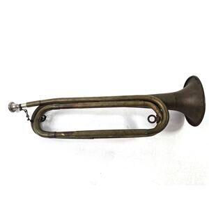 Vintage US Regulation Bugle Made Japan    AS SHOWN
